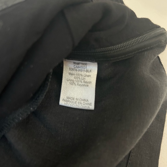 Saltwater LUXE Soleil Linen Crop Tank - Picture 6 of 7